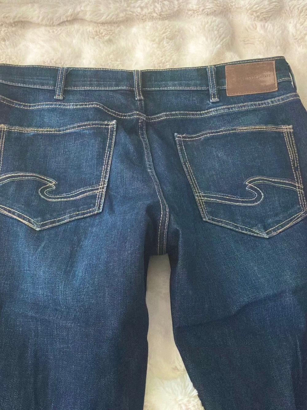 Silver Jeans Zac Relaxed Straight Jeans Size 36x32 Cambodia